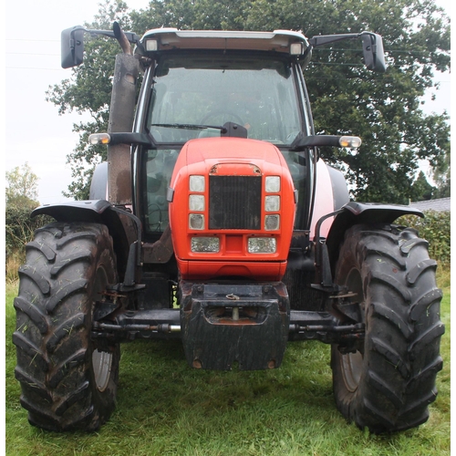 116 - SAME 120 Hi LINE 4WD TRACTOR  MX07 MYT FIRST REGISTERED IN 2007 IN GOOD WORKING ORDER, 8285 hrs.  NO... 