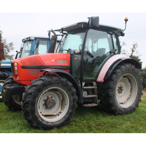 116 - SAME 120 Hi LINE 4WD TRACTOR  MX07 MYT FIRST REGISTERED IN 2007 IN GOOD WORKING ORDER, 8285 hrs.  NO... 