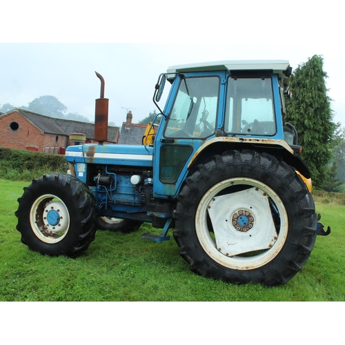 117 - FORD 7810 SERIES 2  4WD TRACTOR  F216 6952 HRS. (CLOCK STOPPED) ONE OWNER LAST 10 YEARS. MECHANICALL... 