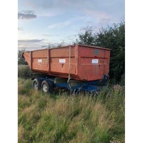 120 - DUMP TRAILER - BODY AND CHASSIS NEED FITTING TOGETHER  - NO VAT