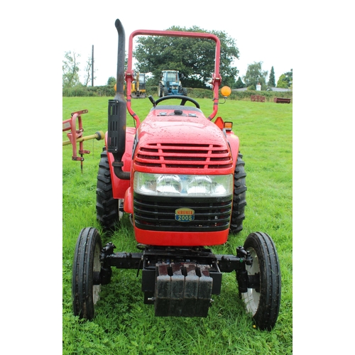 126 - SIROMER 200S TRACTOR WITH SIROMER TOPPER   NO VAT