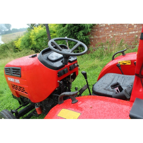 126 - SIROMER 200S TRACTOR WITH SIROMER TOPPER   NO VAT