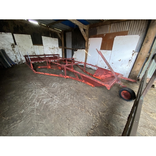 95 - FLAT 8 BALE SLEDGE (WELGER SIZE)  + VAT