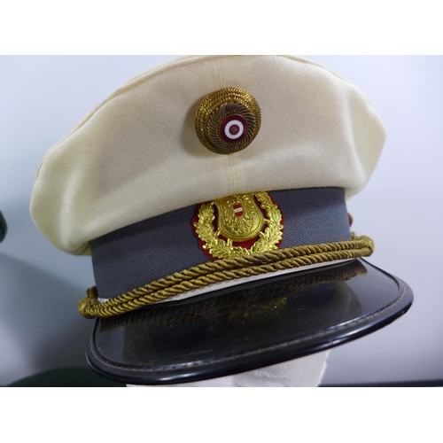 326 - FIVE GERMAN/AUSTRIAN POLICE HATS