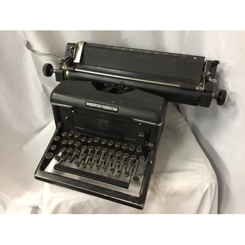 27 - A VINTAGE 'IMPERIAL MODEL 60' TYPEWRITER