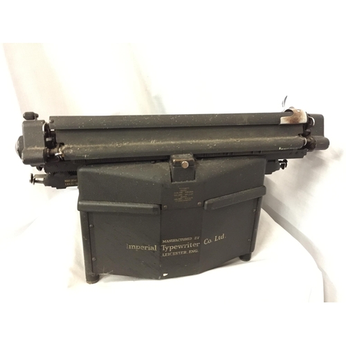 27 - A VINTAGE 'IMPERIAL MODEL 60' TYPEWRITER