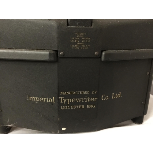 27 - A VINTAGE 'IMPERIAL MODEL 60' TYPEWRITER