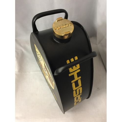 45 - A BLACK PORSCHE PETROL CAN