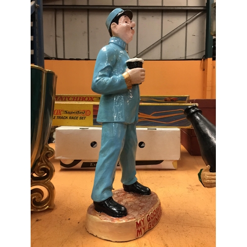 50 - A LARGE 'MY GOODNESS MY GUINNESS' ZOO KEEPER FIGURE