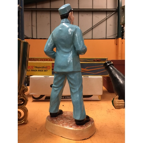 50 - A LARGE 'MY GOODNESS MY GUINNESS' ZOO KEEPER FIGURE