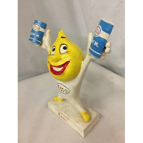 53 - A CAST MR DRIP ESSO FIGURINE, HEIGHT 27CM, WIDTH 23CM