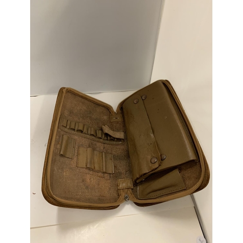 117 - A BRITISH RAIL NO.3 TICKET COLLECTORS LEATHER CASE