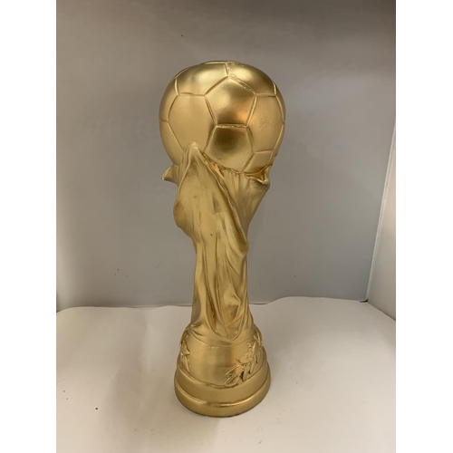 83 - A REPLICA OF THE WORLD CUP TROPHY (JULES RIMET)