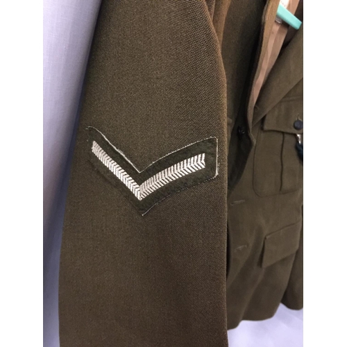 409 - A LIGHT INFANTRY NCO'S JACKET DATED 1967