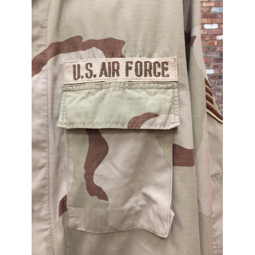 411 - A U.S. AIRFORCE UNIFORM, MEDIUM LONG