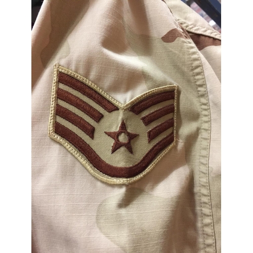 411 - A U.S. AIRFORCE UNIFORM, MEDIUM LONG