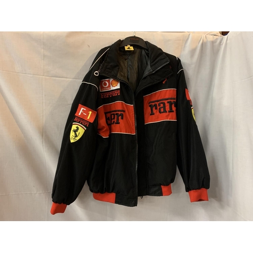 297 - A NEW FERRARI JACKET SIZE L