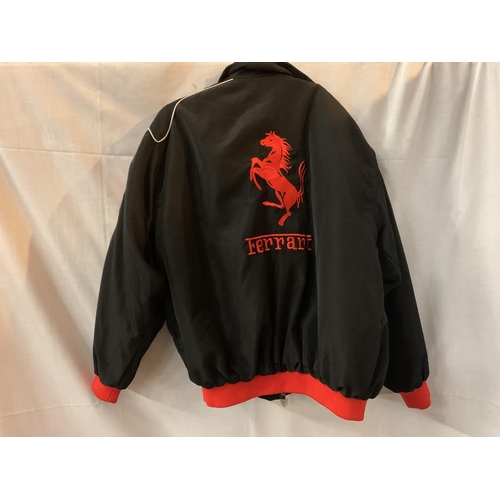 297 - A NEW FERRARI JACKET SIZE L