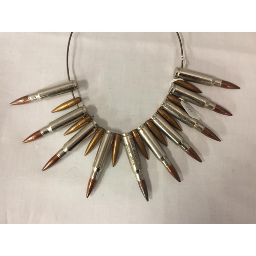 430A - A BULLET NECKLACE