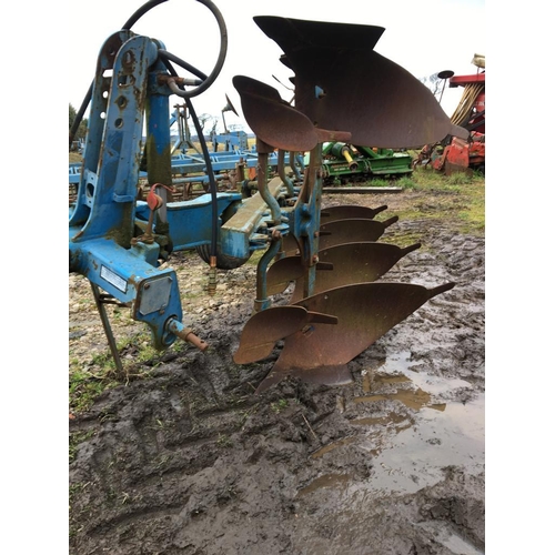 114 - A LEMKIN 4 FURROW PLOUGH FOR SPARES OR REPAIRS NO VAT