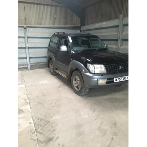 220 - A TOYOTA LANDCRUISER W756 DCK NO VAT - FURTHER PHOTOS AND DETAILS IN DUE COURSE