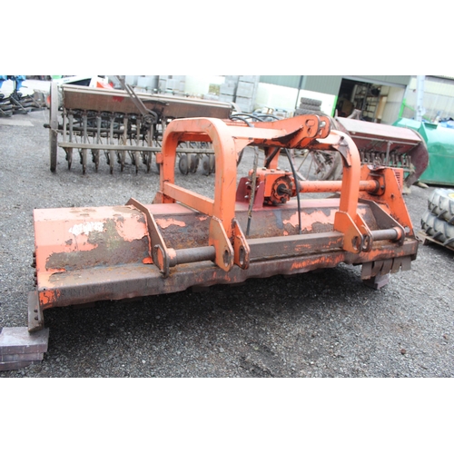 134 - ORTALON 2.5M FRONT & REAR MOUNTED FLAIL MOWER +VAT