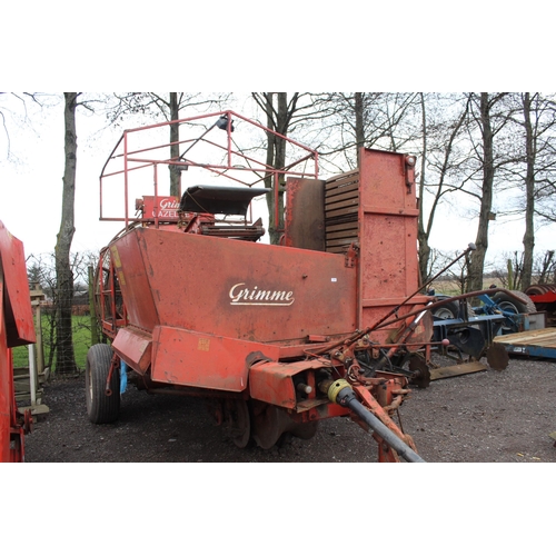 149 - GRIMME GAZELLE SINGLE ROW BULKER POTATO DIGGER NO VAT