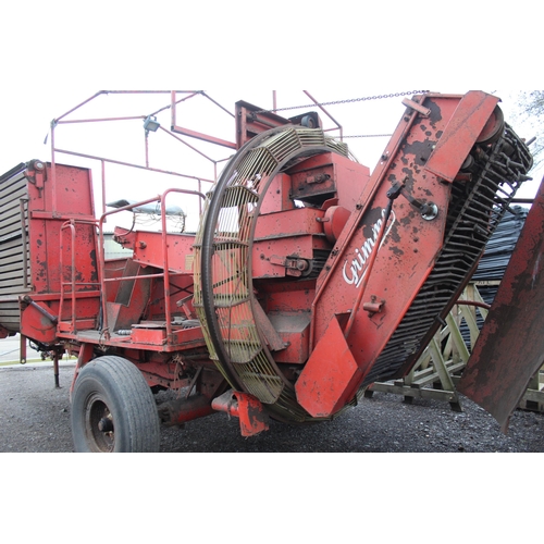 149 - GRIMME GAZELLE SINGLE ROW BULKER POTATO DIGGER NO VAT