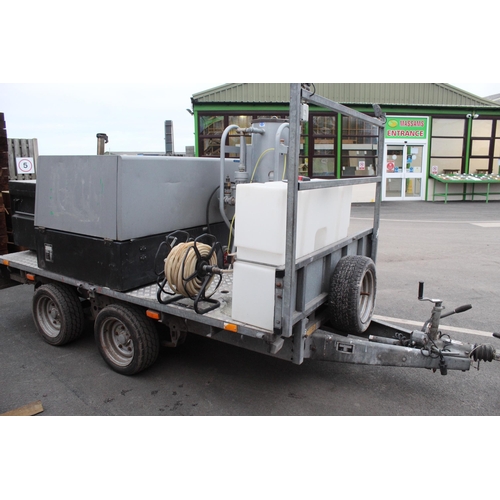 194 - A MOBILE SANDBLASTER COMPLETE WITH WATER TANK & DUST SUSPENSION HEAD TO BE SOLD WITH THE IFOR WILLIA... 