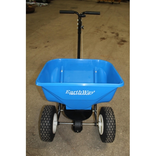 5 - AN EARTHWAY HIGH-OUTPUT GARDEN FERTILISER SPINNER NO VAT