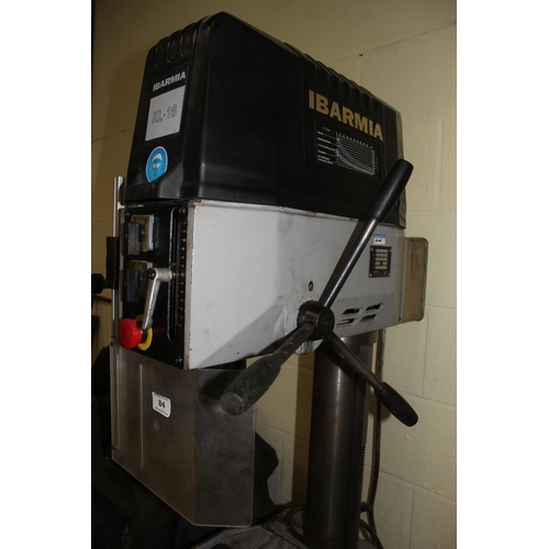 84 - AN IBARMIA KL-18 400V 5HZ 3 PHASE PILLAR DRILL +VAT (RECONDITIONED)