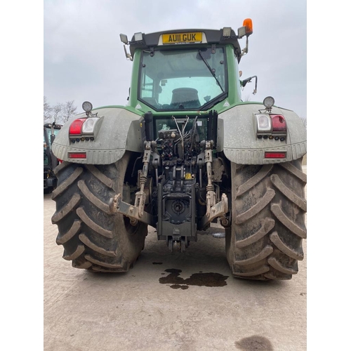 225 - FENDT 939 VARIO TRACTOR AU11 GUK + VAT