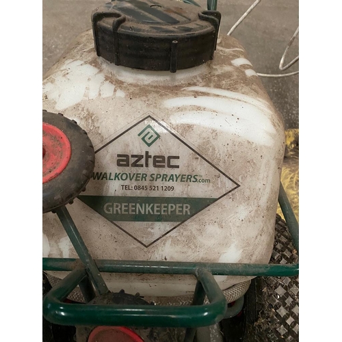 237 - AN AZTEC GREEN KEEPERS SPRAYER NO VAT