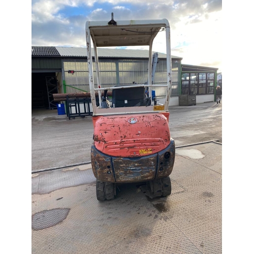 209 - A 2010 KUBOTA KX36/3 MINI DIGGER - 3030 HOURS + VAT