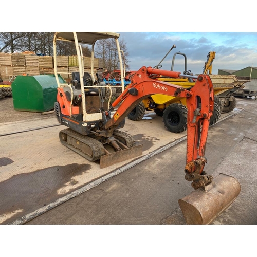 218 - A KUBOTO KX36/3  MINI DIGGER 2006 3333 HOURS MANUAL QUICK HITCH +VAT