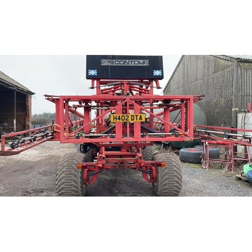 221 - A BATEMAN HI LO CONTOR SPRAYER 1991 H402 DTA 24 METRE RDS SYSTEM NO VAT