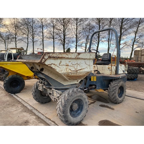 233 - TEREX 3 TONNE DUMPER SJ61 ABZ + VAT