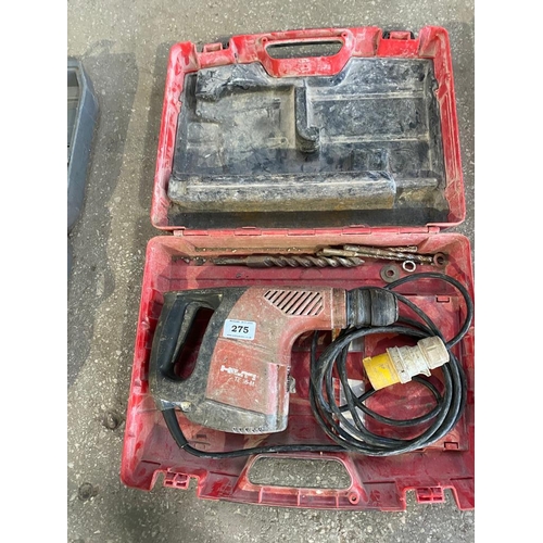 275 - A HILTI DRILL + VAT