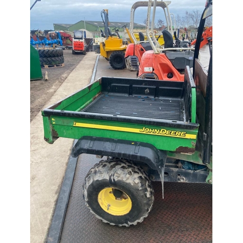 228 - A JOHN DEERE GATOR + VAT