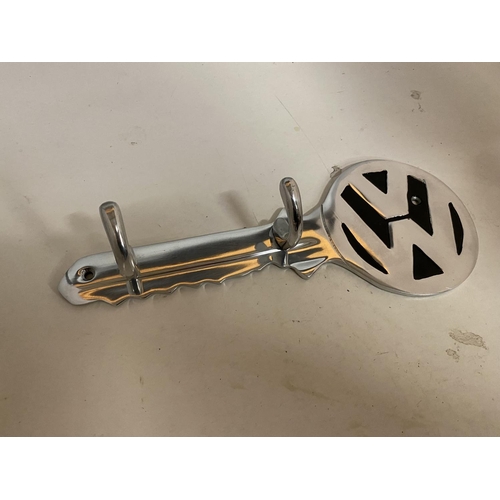 168 - A CHROME VW KEY HOLDER