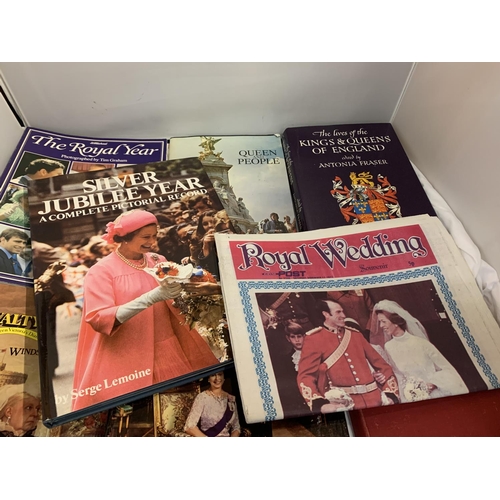 350 - A COLLECTION OF ROYAL FAMILY RELATED BOOKS TO INCLUDE THE LITTLE PRINCESSES FIRST EDITION PUBLISHED ... 