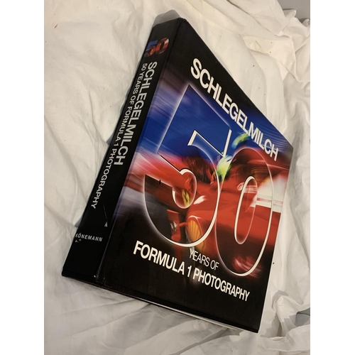 389 - A HARDBACK FIRST EDITION SCHLEGELMILCH 50 YEARS OF FORMULA ONE HISTORY PUBLISHED BY KONEMANN IN 2012