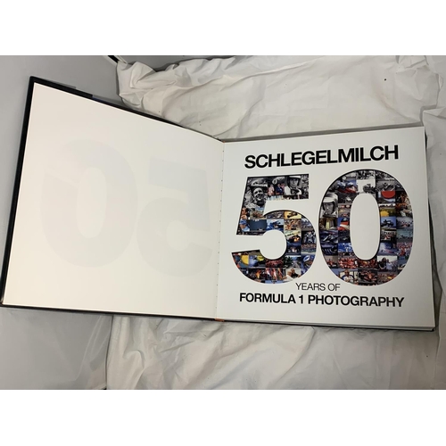 389 - A HARDBACK FIRST EDITION SCHLEGELMILCH 50 YEARS OF FORMULA ONE HISTORY PUBLISHED BY KONEMANN IN 2012