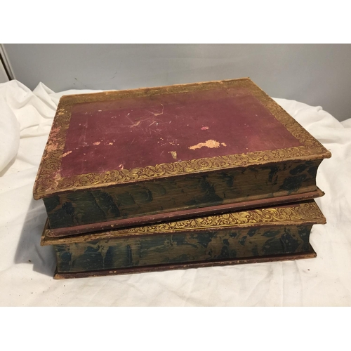 400 - A TWO VOLUME HARDBACK SET OF THE LETTERS AND JOURNALS OF LORD BYRON, WITH NOTICES OF HIS LIFE IN TWO... 