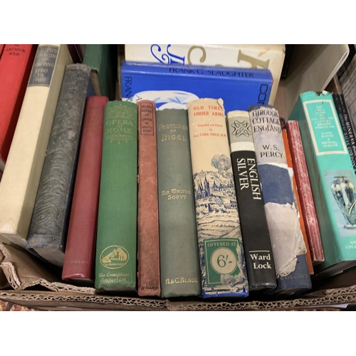 425 - AN ASSORTMENT OF VINTAGE BOOKS TO INCLUDE A VARIETY OF NOVELS, SECRET AGENT OF JAPAN, LLOYDS SHIPPIN... 