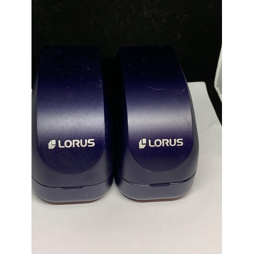 568 - TWO BOXED LORUS WRISTWATCHES