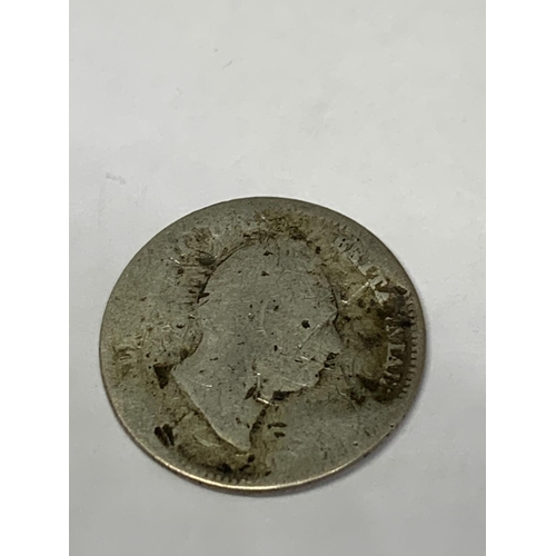 681 - A GEORGE III SILVER THREEPENCE