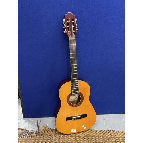 927 - AN ACCOUSTIC 'CASTILLE' GUITAR