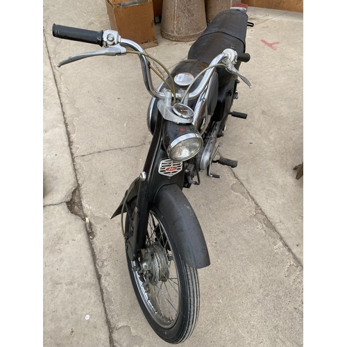 1205 - A 1965 HONDA C110 SPORT MOTORCYCLE. 50 CC. A USA IMPORT WITH NOVA CERTIFICATE TO REGISTER A V5 WITH ... 