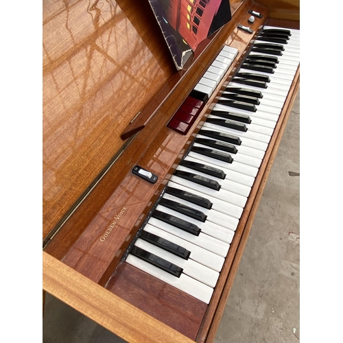 2105 - A FARFISA GOLDEN VOICE ELECTRIC ORGAN, 40